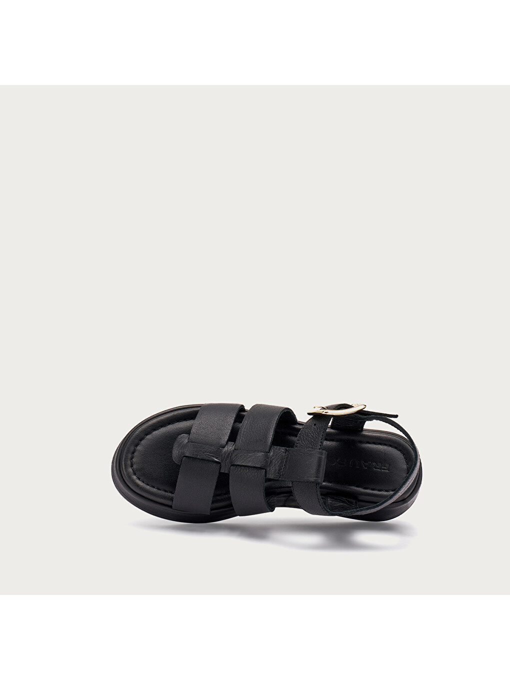 Siyah Kadın Sandalet 04M5 LEATHER GLADIATOR SANDALS-3