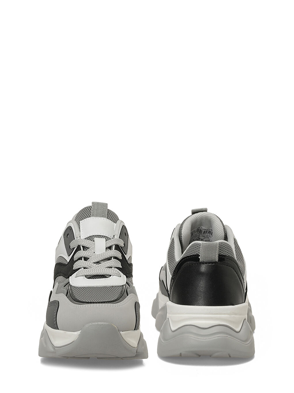 25S-458 6FX Siyah Kadın Spor Ayakkabı-4