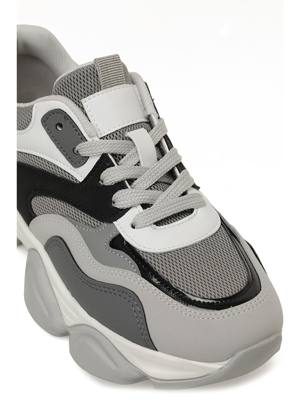 25S-458 6FX Siyah Kadın Spor Ayakkabı-6