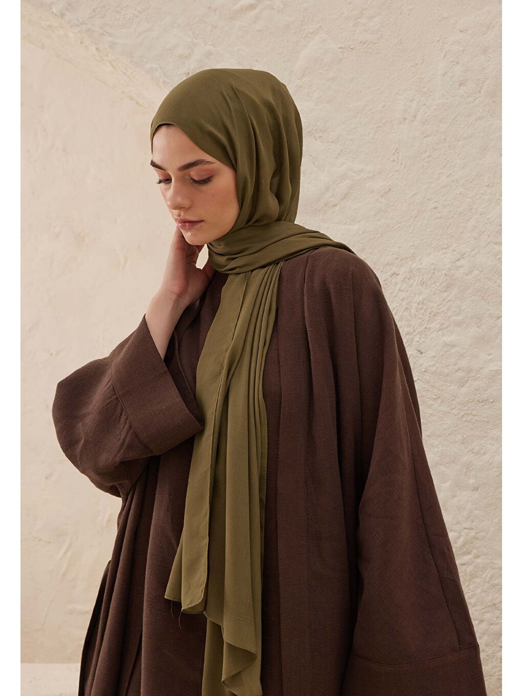 Rami Viskon Şal Askeri Haki-2