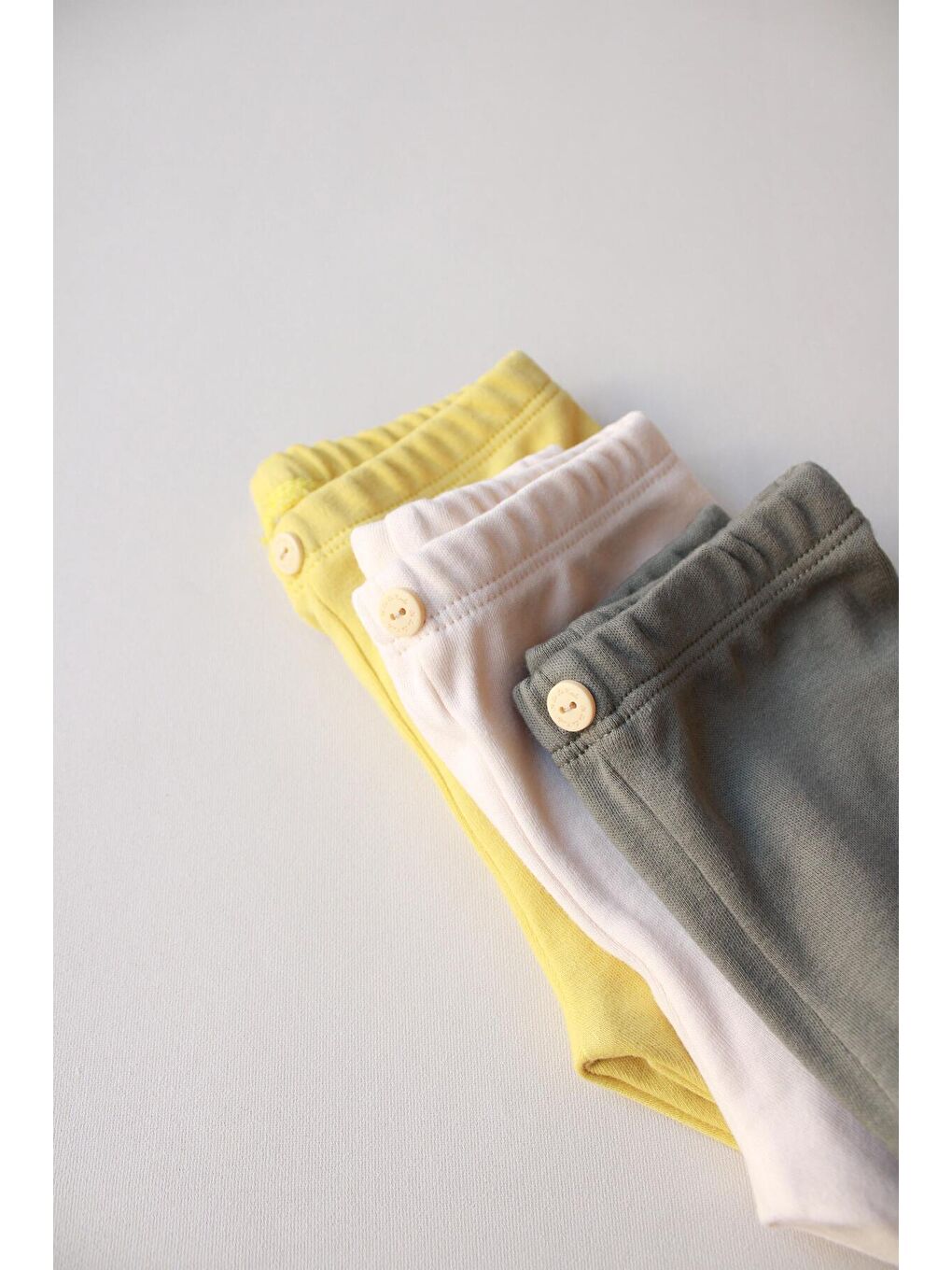 Karışık 3lü Penye Bebek Tayt Model 8-6