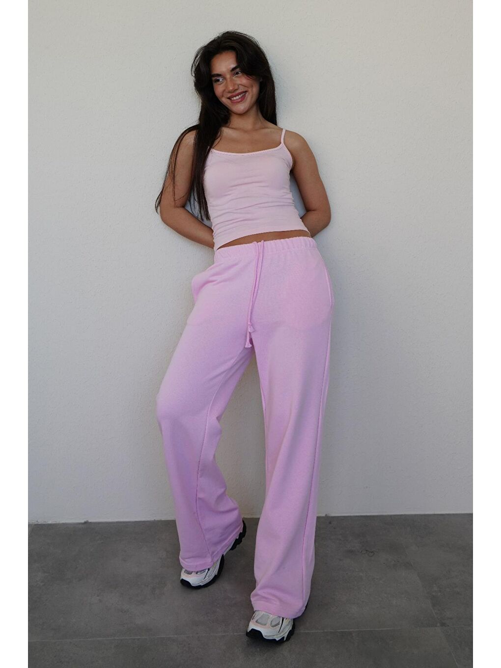 Pembe Askılı Basic Kadın Atlet Mg2094-6