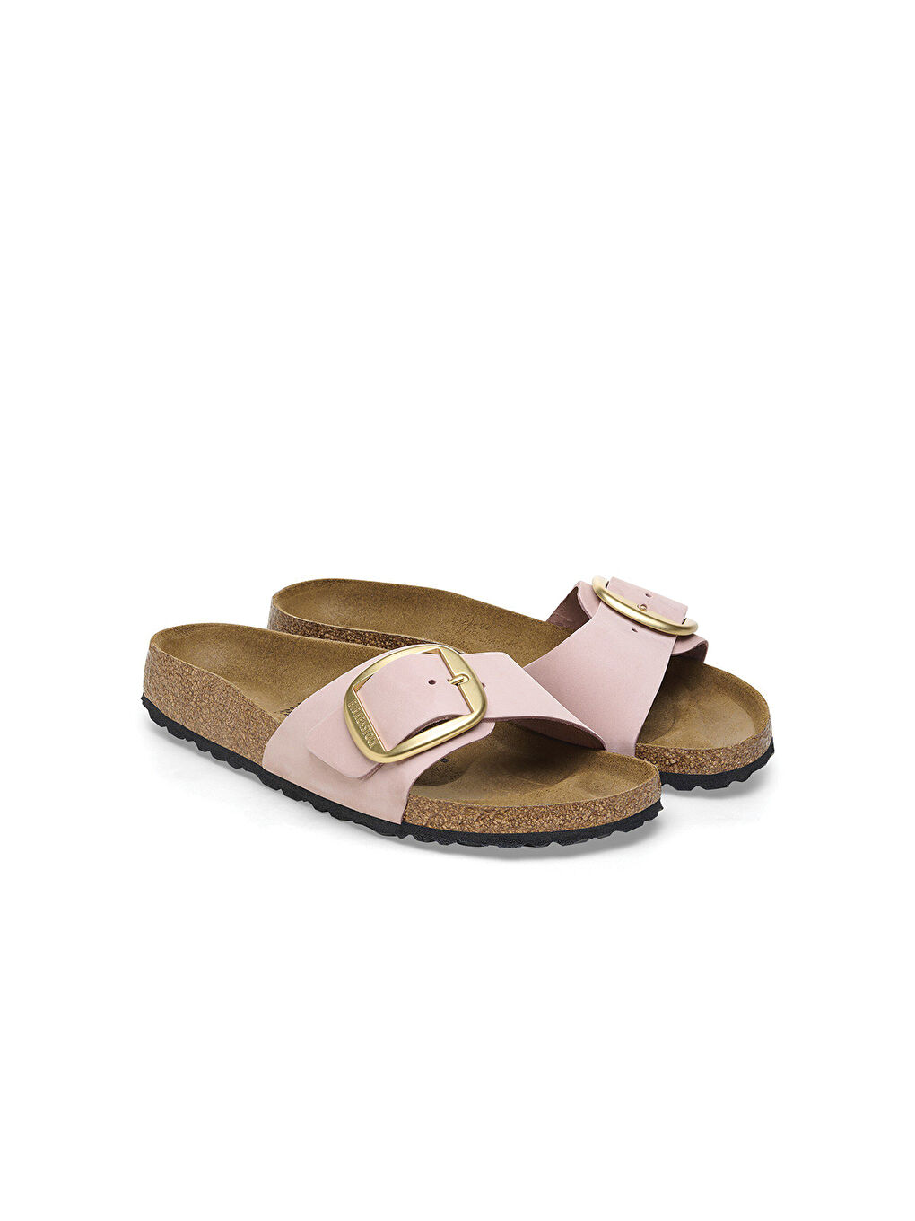 Pembe Kadın Terlik 1027056 MADRID BIG BUCKLE NU SOFT PINK-2