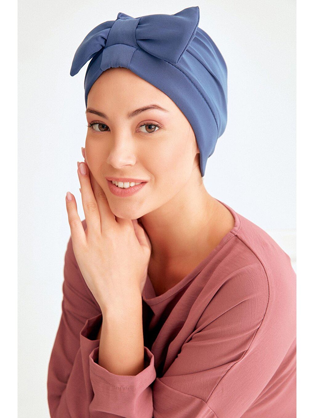 İndigo Fiyonklu Bone