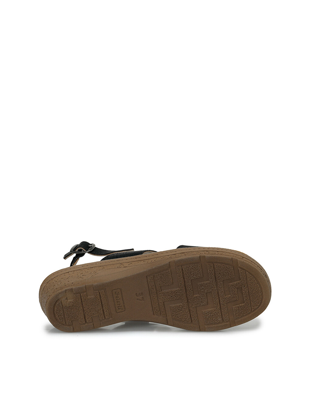409036.Z Siyah Kadın Comfort Sandalet-5