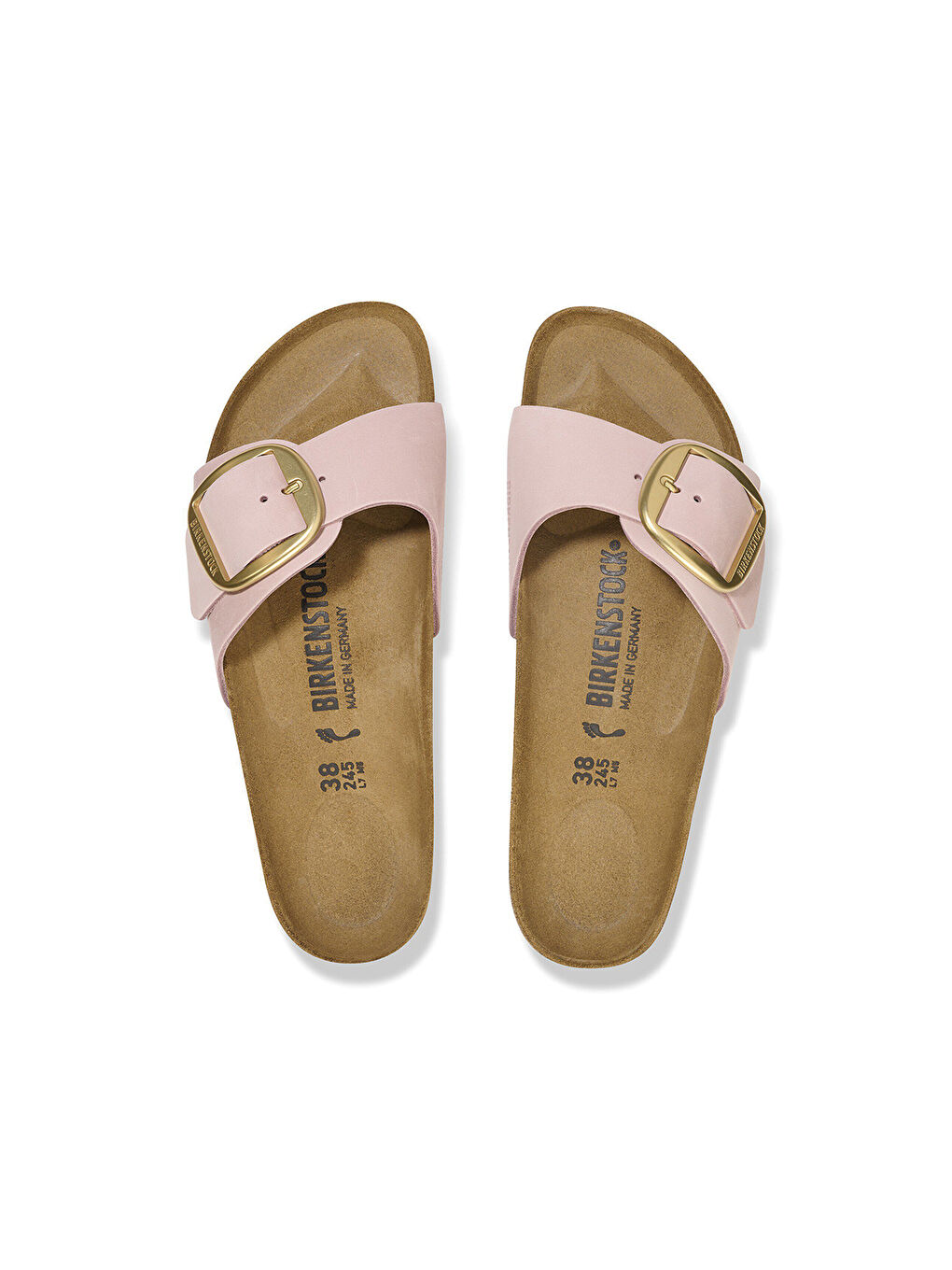 Pembe Kadın Terlik 1027056 MADRID BIG BUCKLE NU SOFT PINK-4