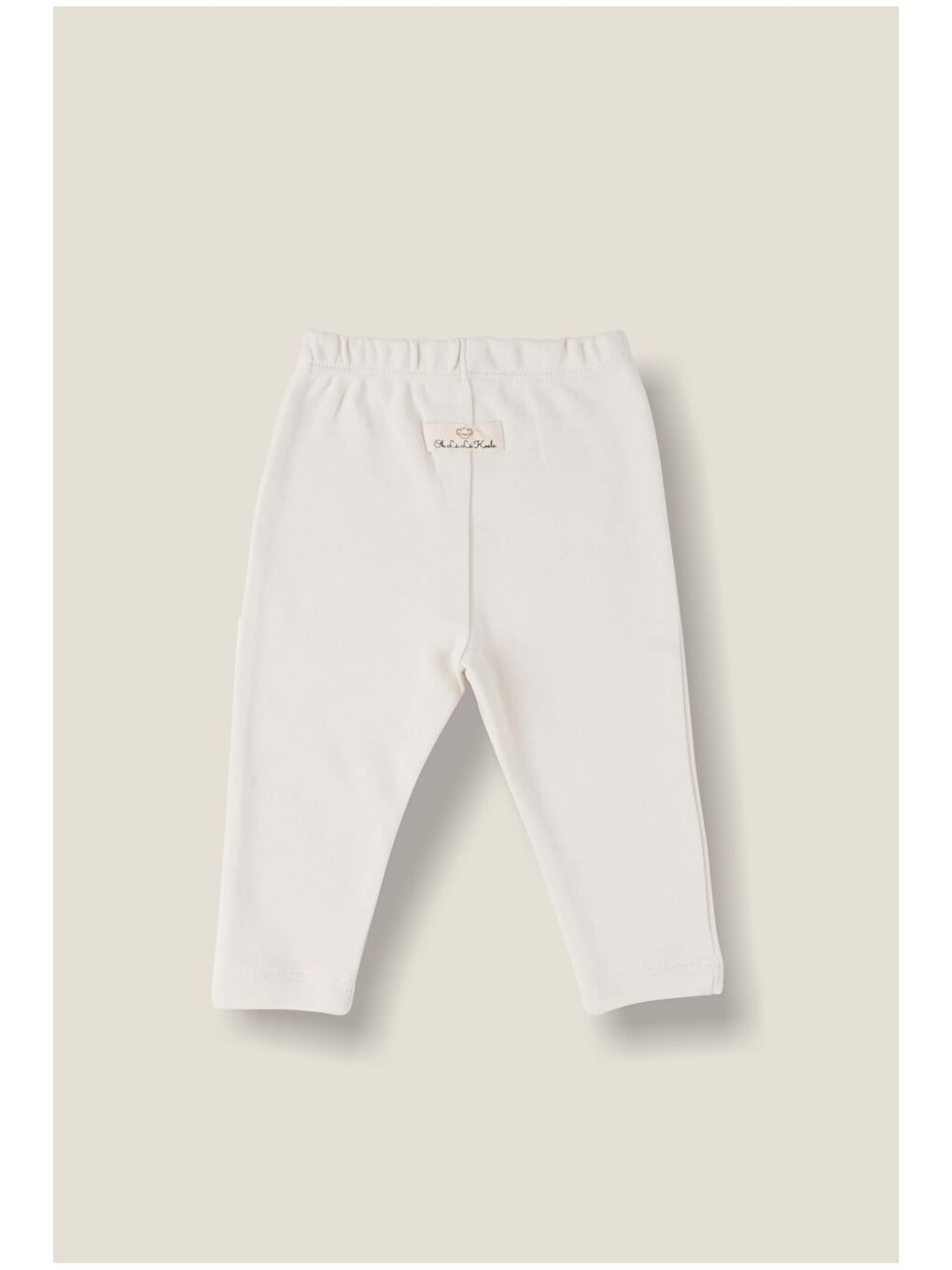 Bej Krem Penye Bebek Tayt-1