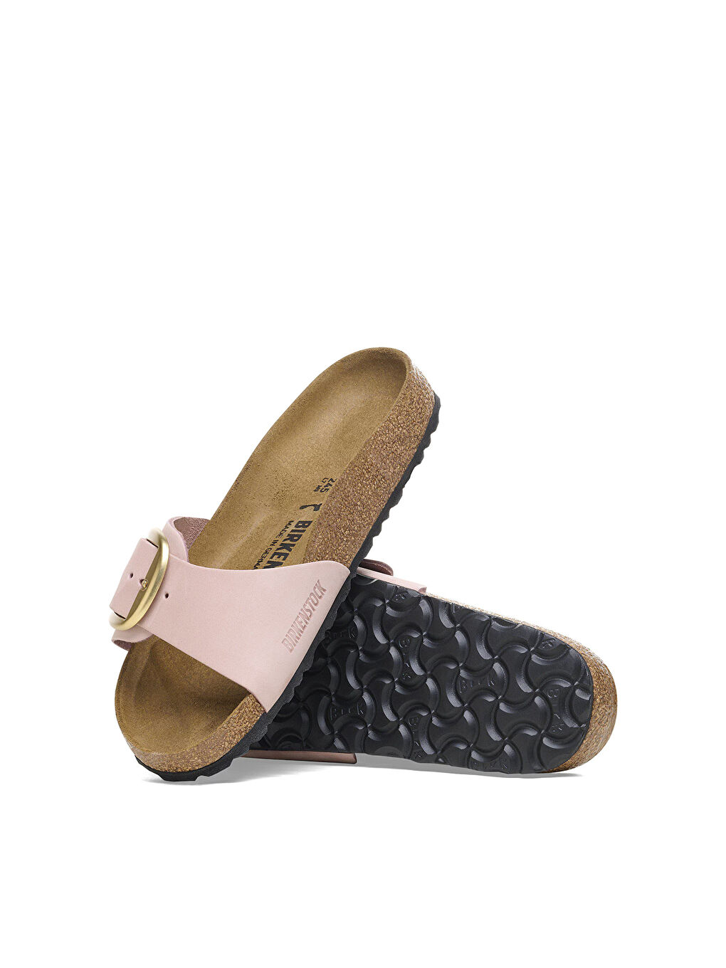 Pembe Kadın Terlik 1027056 MADRID BIG BUCKLE NU SOFT PINK-5