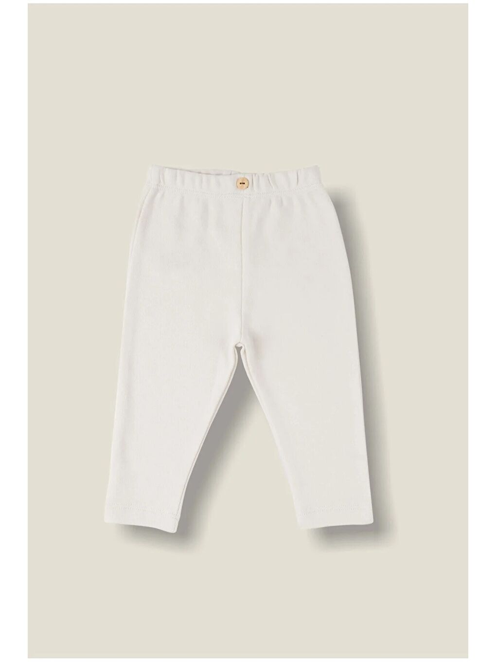 Bej Krem Penye Bebek Tayt-5