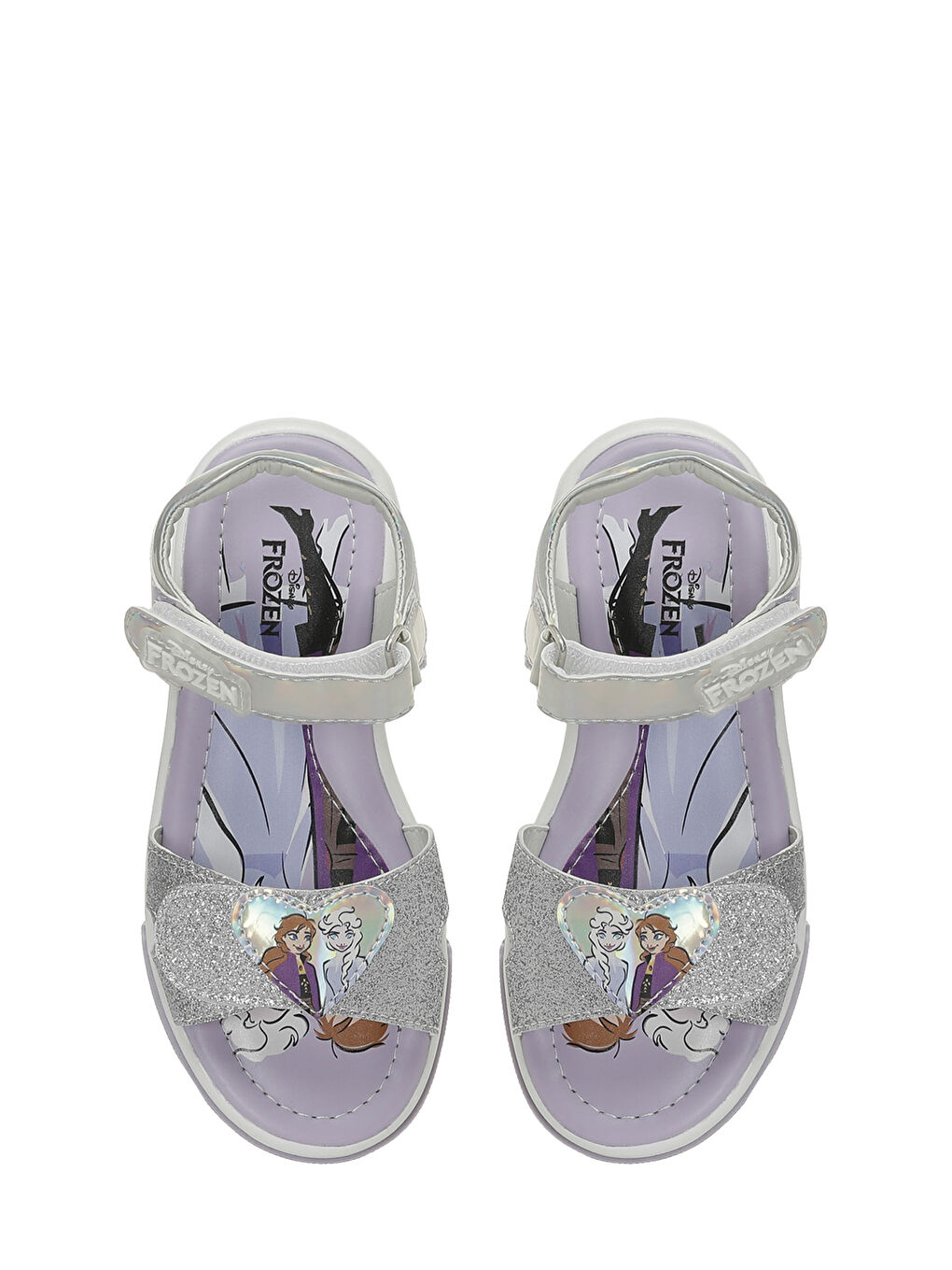 Mor ADEN.P5FX Lila Kız Çocuk Sandalet-3