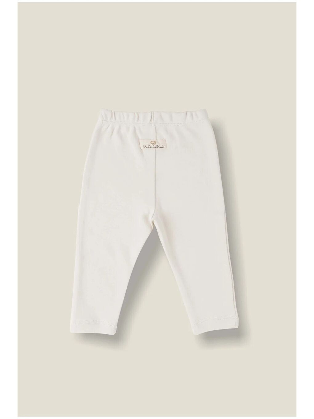 Bej Krem Penye Bebek Tayt-6