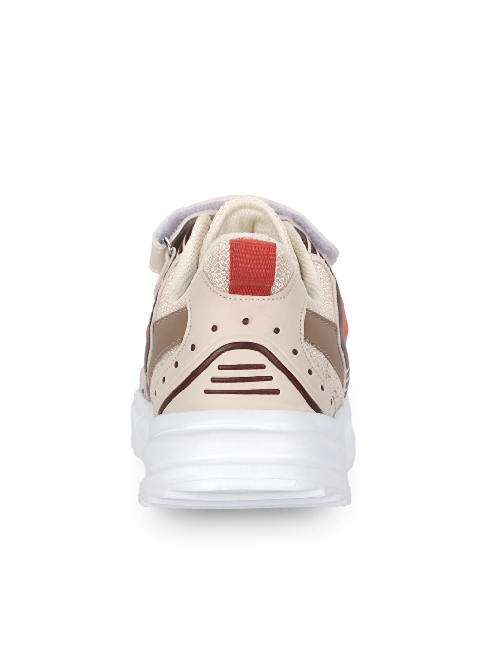Kendall Unisex Çocuk Cırt Cırtlı Bej / Kahve Günlük Spor Ayakkabısı-5