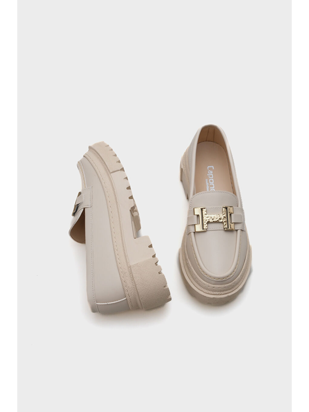 Bej Casie Kadın Loafer-4