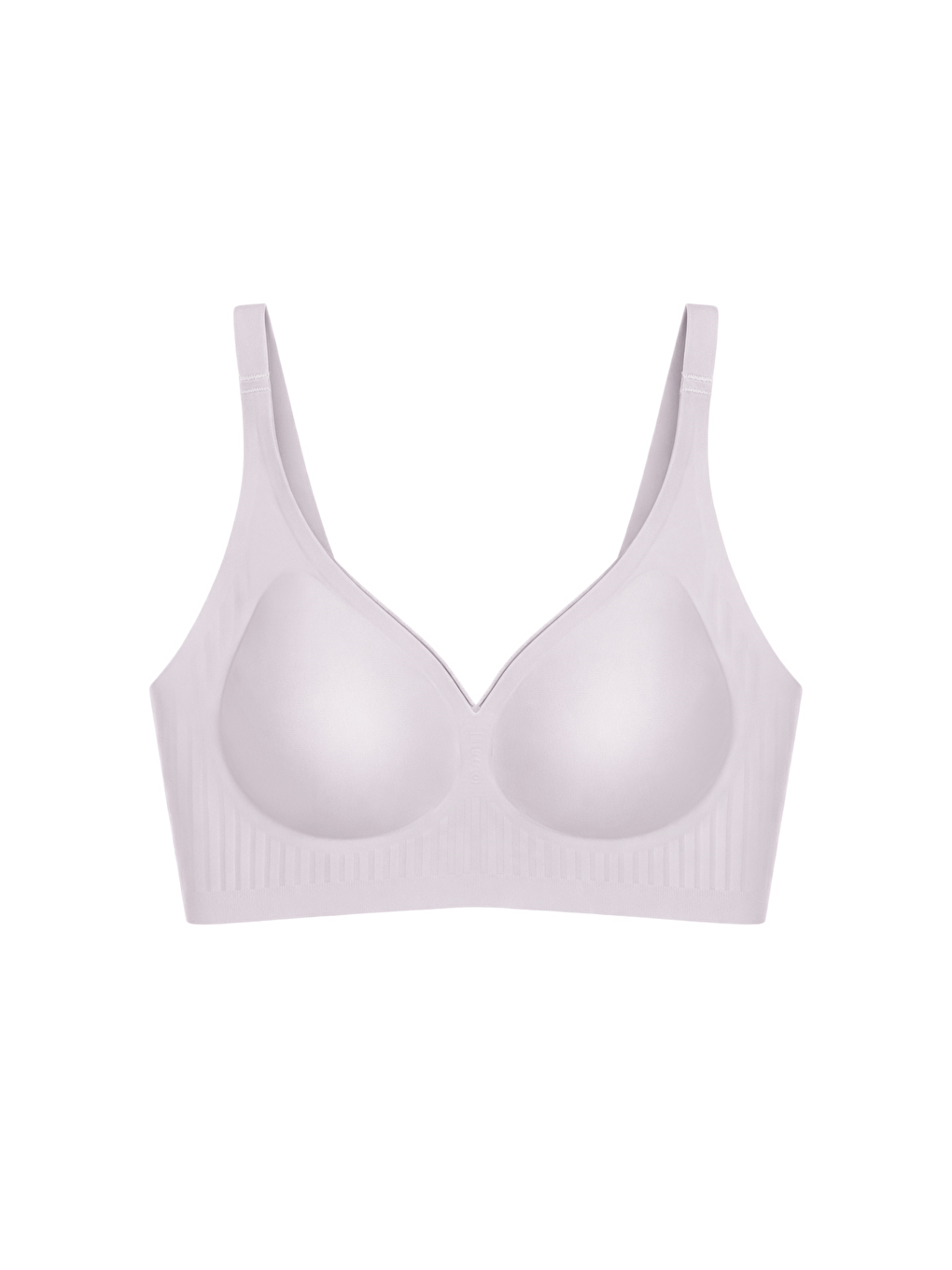 Seamless Bra - Slight | Lila Lazer Kesim Dikişsiz Dilim Detaylı Balensiz Kadın Sütyen