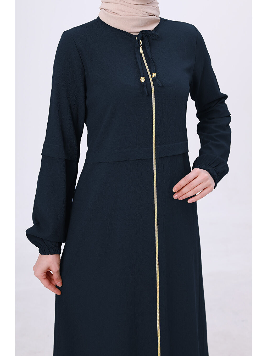 Fermuarlı Kap Lacivert - 27072-4