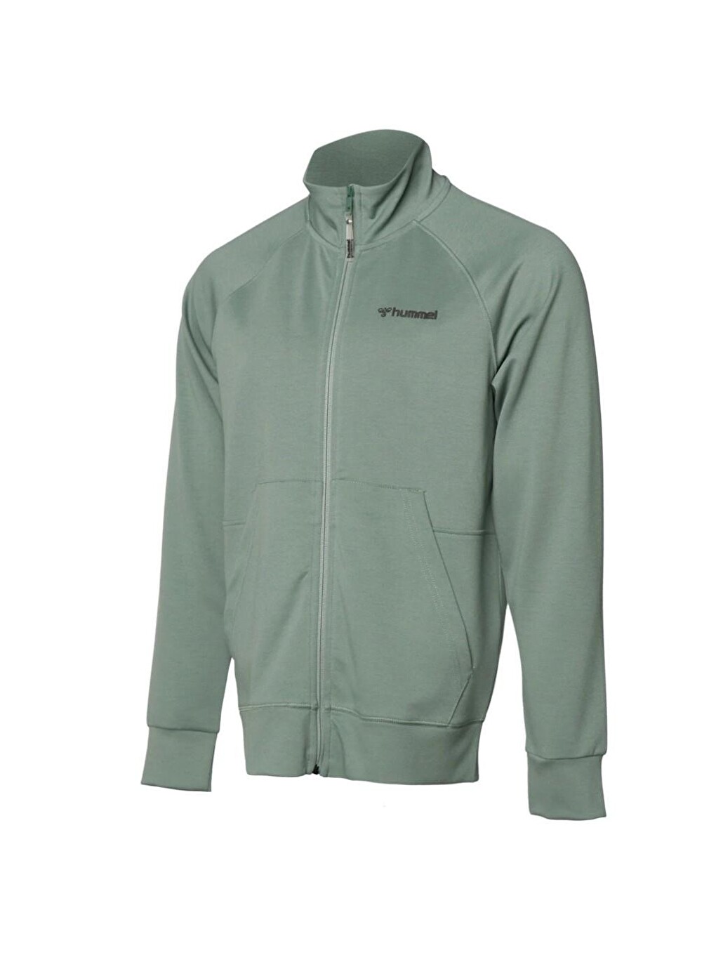 Evon Yeşil Erkek Fermuarlı Sweatshirt Hırka
