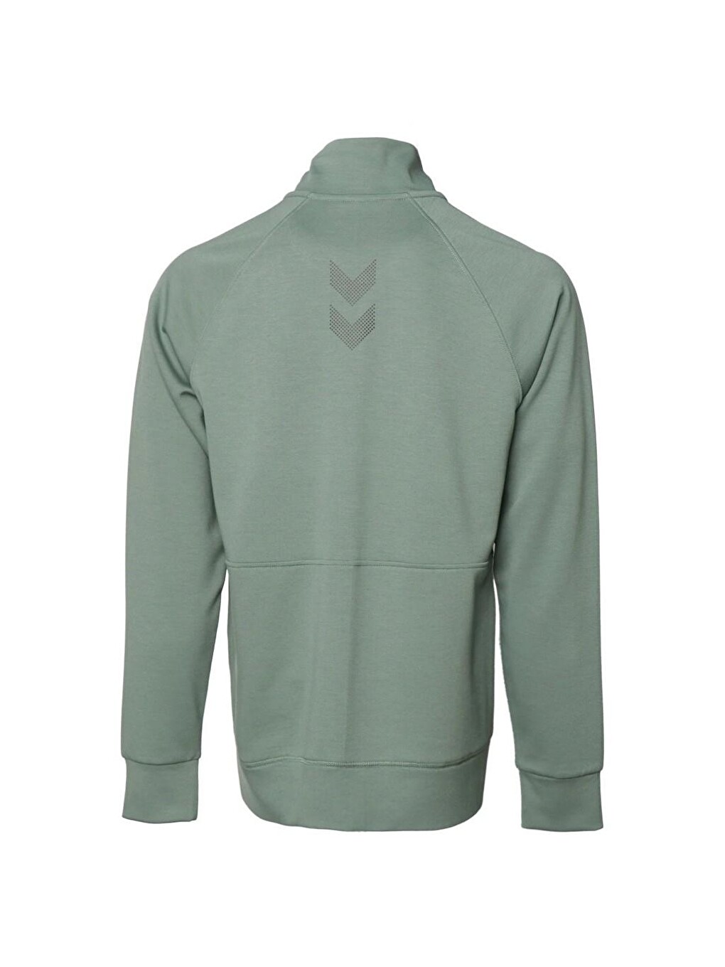 Evon Yeşil Erkek Fermuarlı Sweatshirt Hırka-2