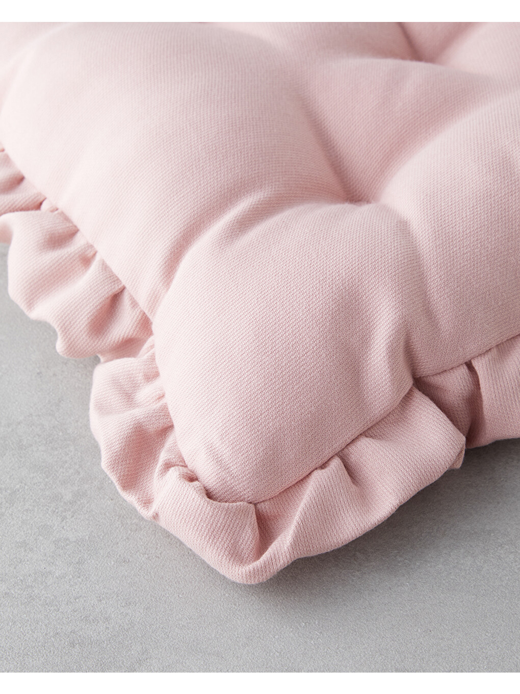 Pembe Soft Cozy Sandalye Minderi 40x40 cm Pudra-1