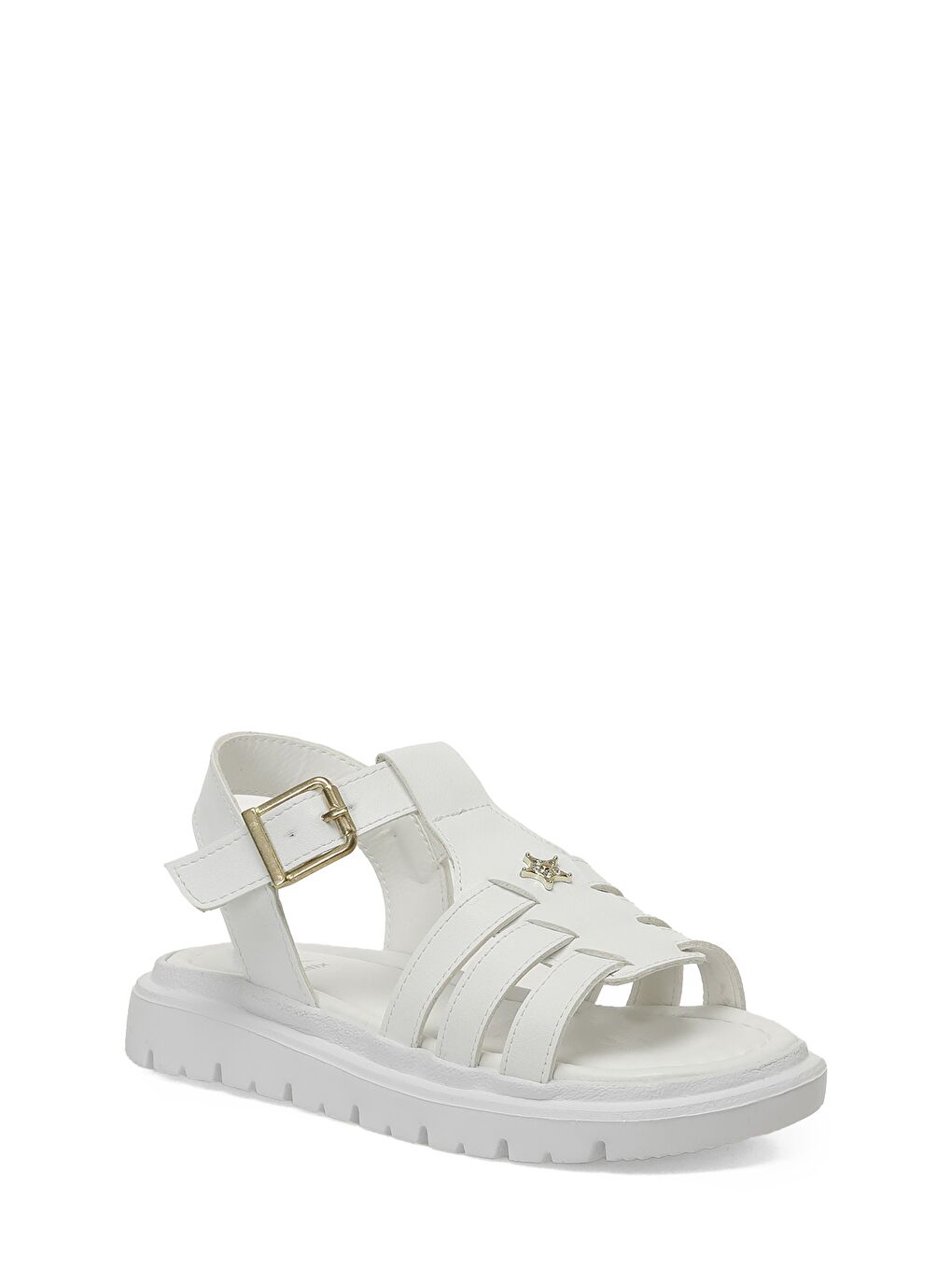 NOVALE F 5FX Beyaz Kız Çocuk Sandalet-1