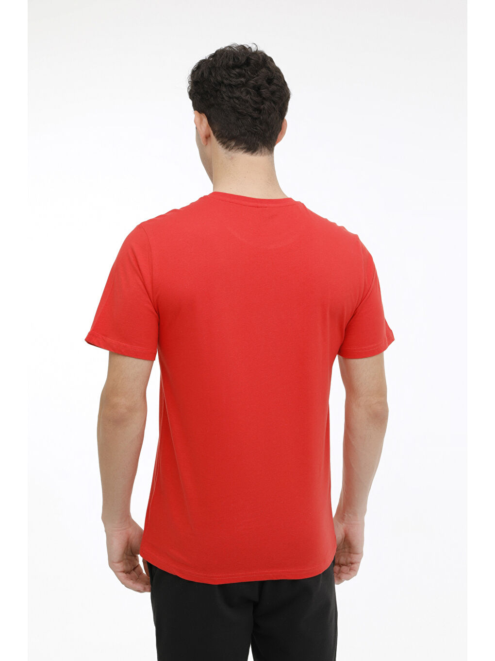 ML LATNE 11ES-SLG-106 4FX Kırmızı Erkek Kısa Kol T-Shirt-1