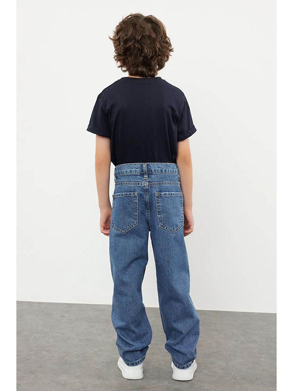 Mavi Erkek Çocuk Regular Pamuklu Denim Pantolon Jean-5