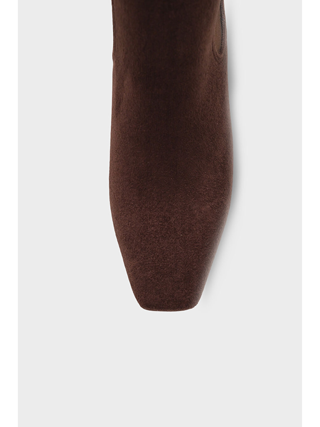 Kahverengi Ronny Sivri Burunlu Yandan Lastikli Kadın Bot-2