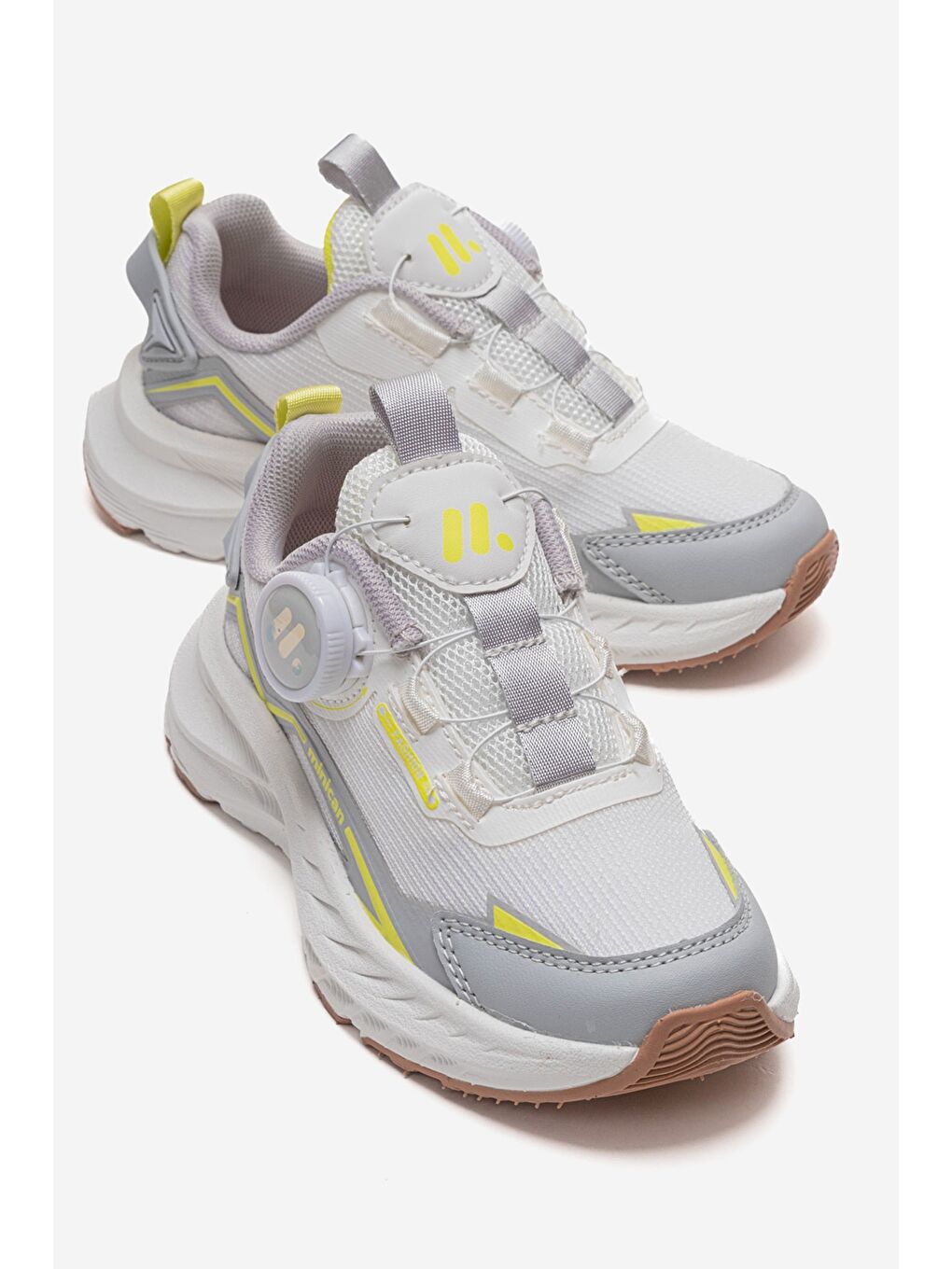 Erkek Çocuk Beyaz Sarı Günlük Spor Ayakkabı