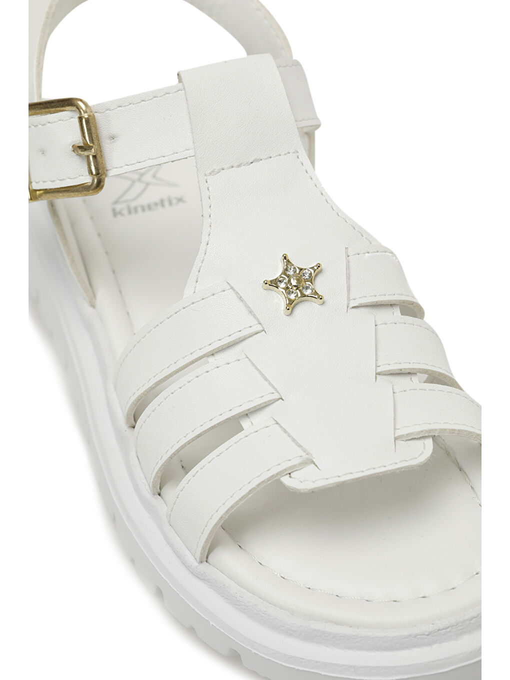 NOVALE F 5FX Beyaz Kız Çocuk Sandalet-6