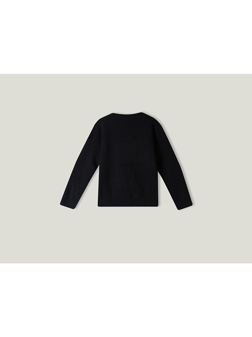 Erkek Çocuk Siyah Çapraz Fermuarlı Kazak-2