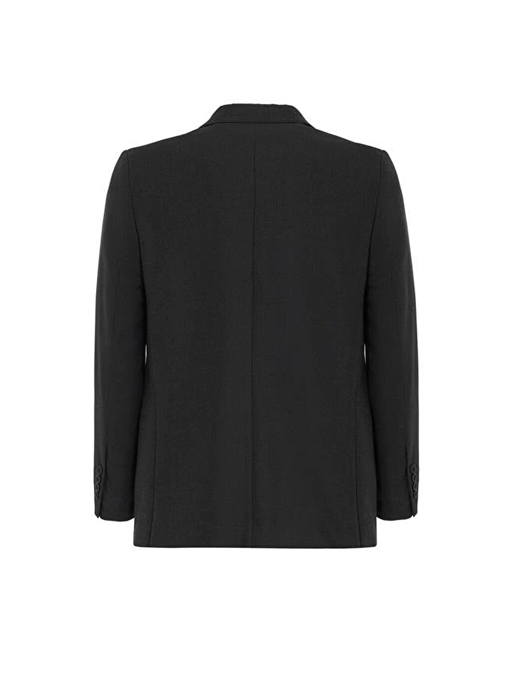 Siyah Regular Desenli Mono Yaka 4 Drop Takım Elbise-5