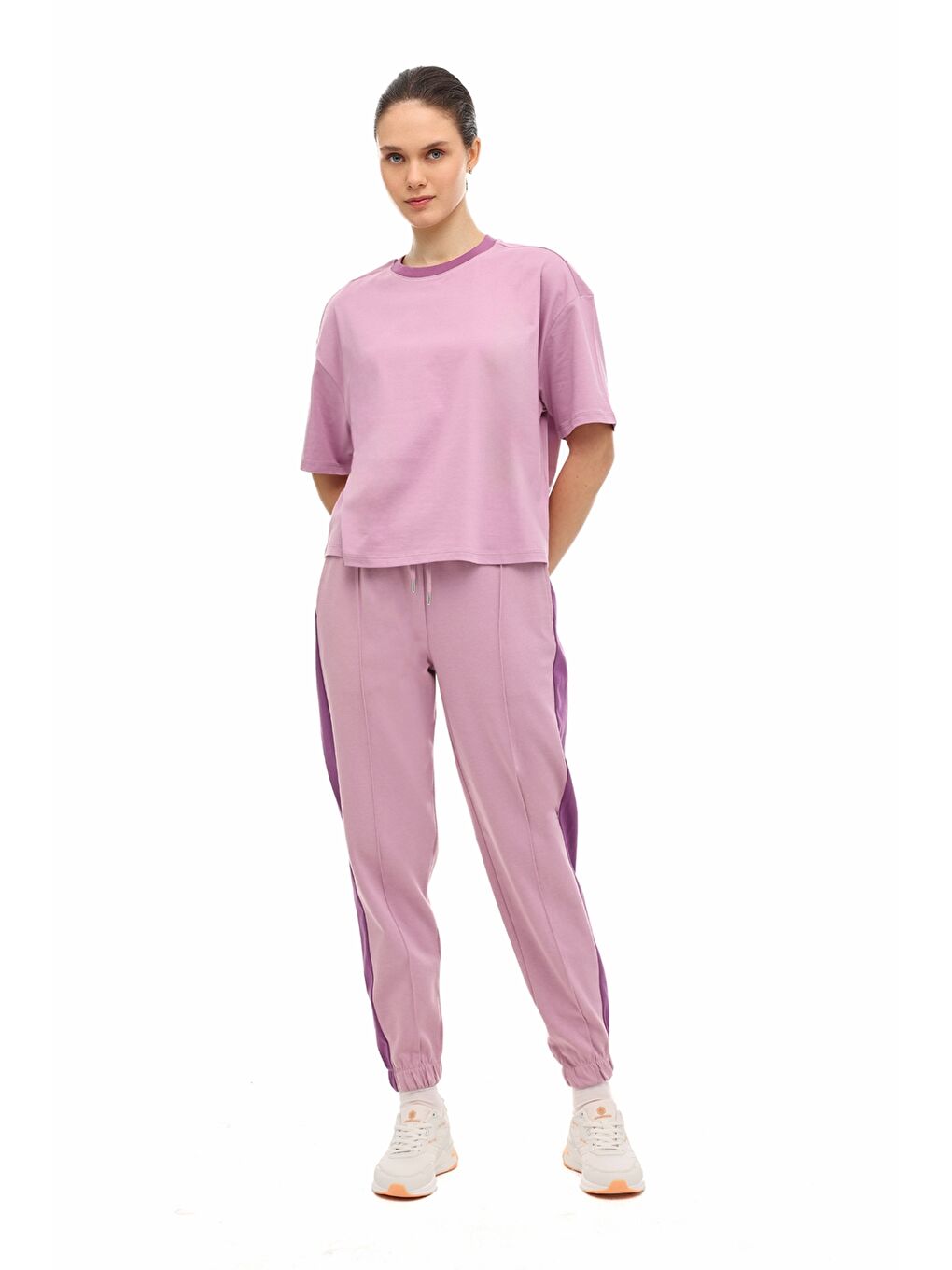 Mor WL 22MERYBEL-W2 6FX Lila Kadın Eşofman Altı-2