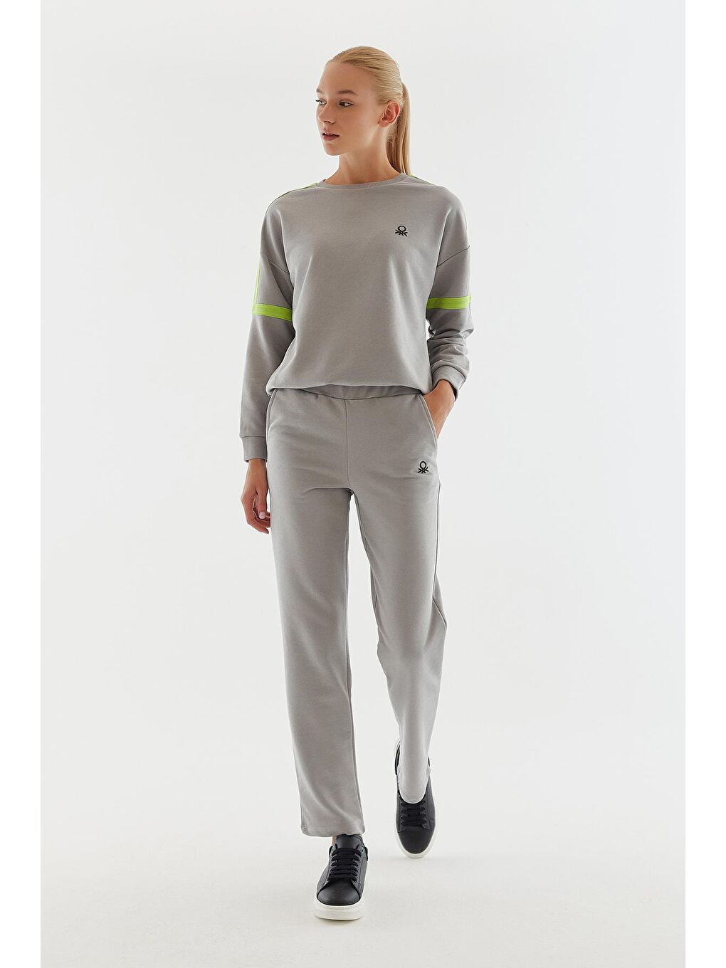 Antrasit Kadın Pantolon-6