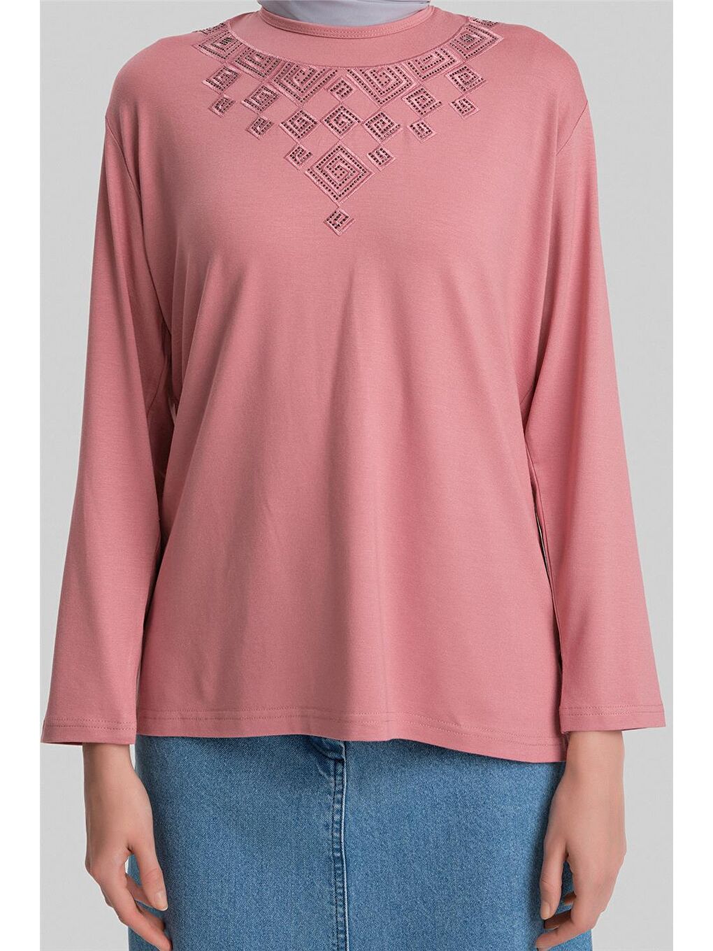 Pembe Penye 24Yd9021 Pudra-3