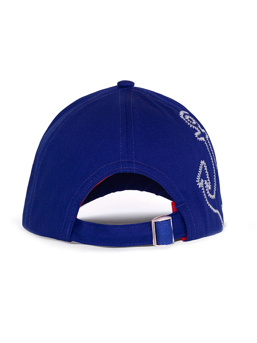 Lacivert Çapa Nakışlı Şapka – Ayarlanabilir, Nefes Alabilir Yazlık Spor Şapka-3