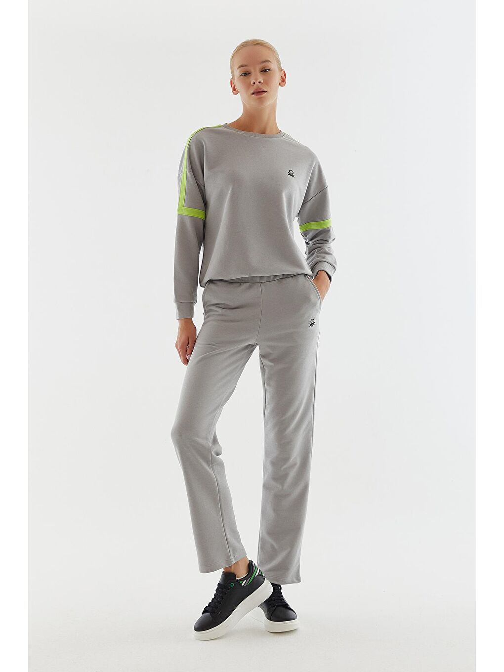 Antrasit Kadın Pantolon-7