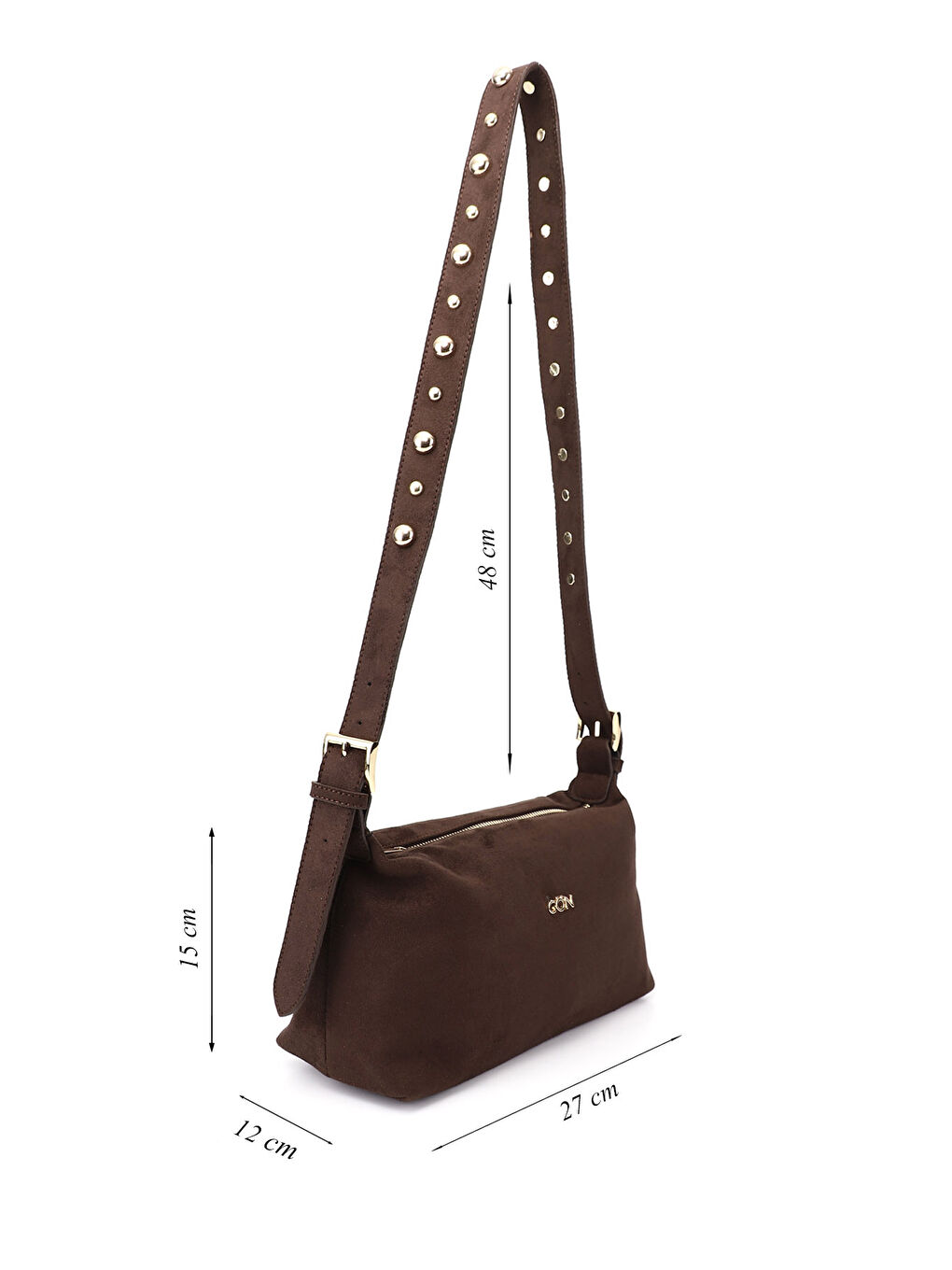 Kahverengi Kadın AÇIK KAHVERENGİ Uzun Askılı Omuz Çantası-1