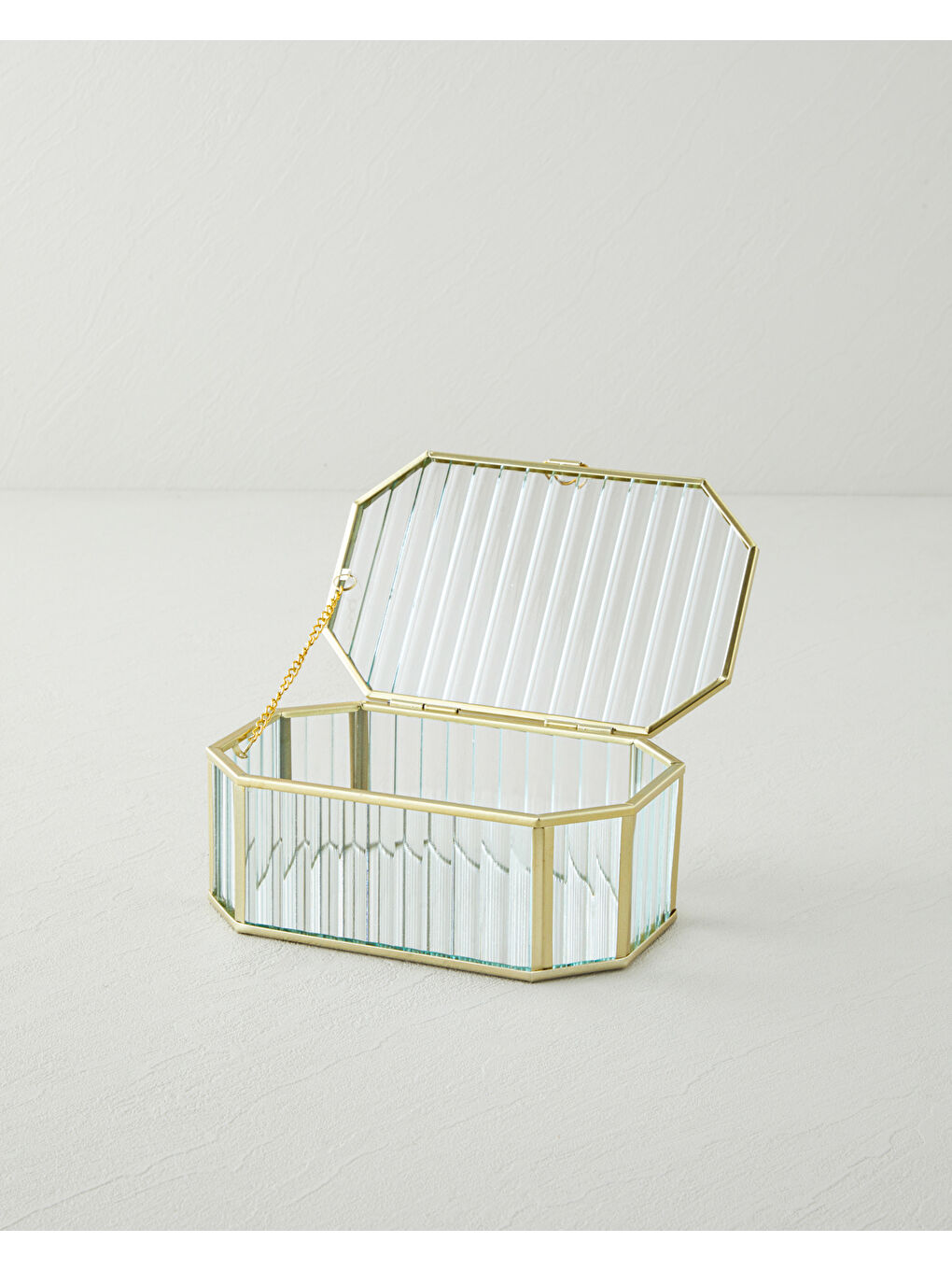 Sarı Rasia Dekoratif Kutu 18x11,5x7 cm Gold-1