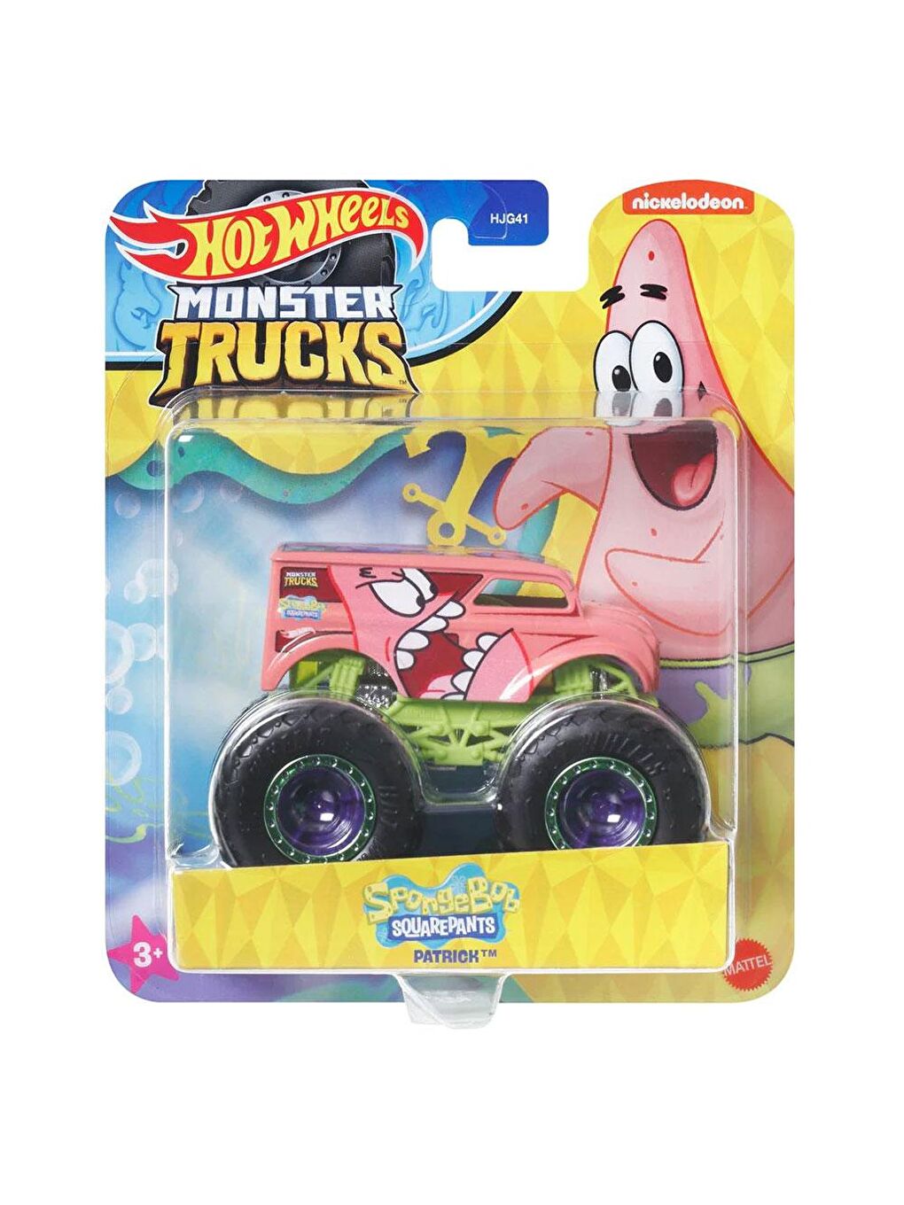 Hot Wheels Renksiz Hot Wheels Monster Trucks Dünyası Temalı 1:24 Arabalar HJG41-HWN77