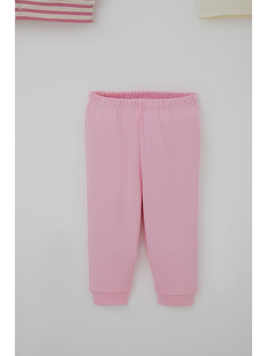 Kız Bebek Bodyli 3 Lü Takım Sevimli Bebek Fil Armalı Karışık Renk (4 Ay-1 Yaş)-4