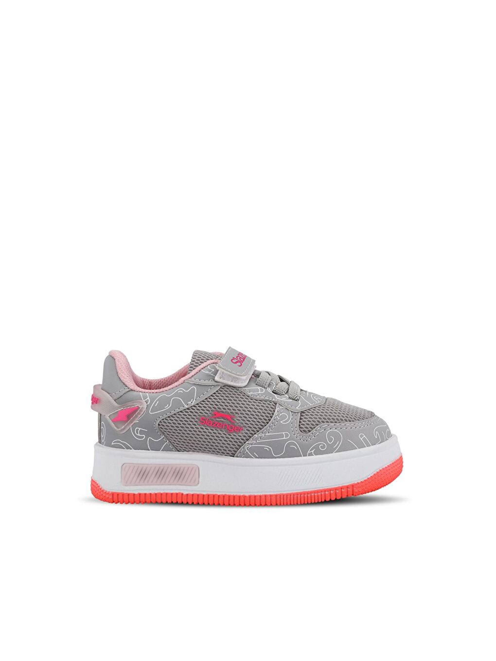 PREAT Kız Çocuk Sneaker Ayakkabı Gri / Pembe