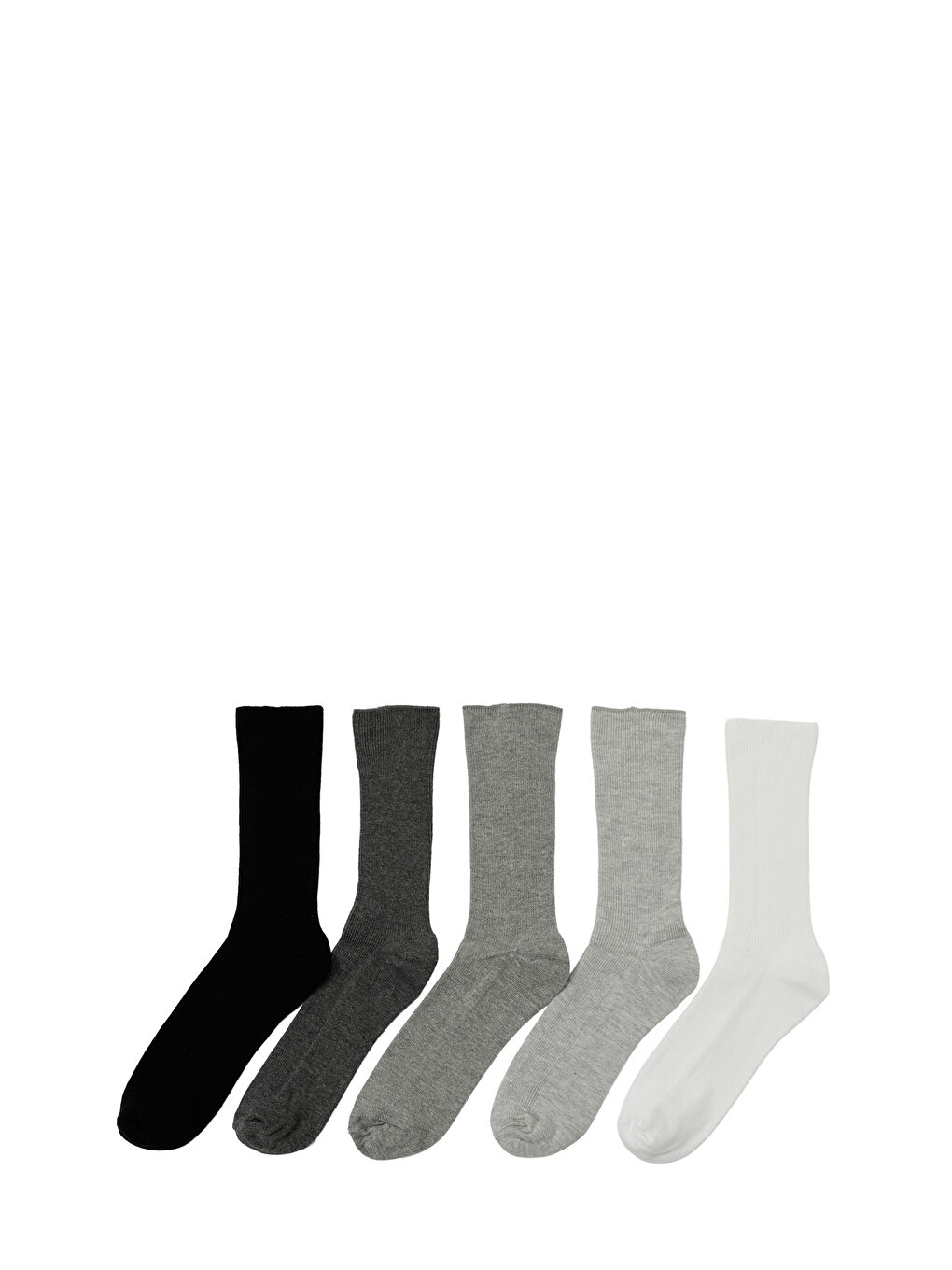 Gri BASIC 5 LI SKT-W 5PR GRI MULTI Kadın Soket Çorap