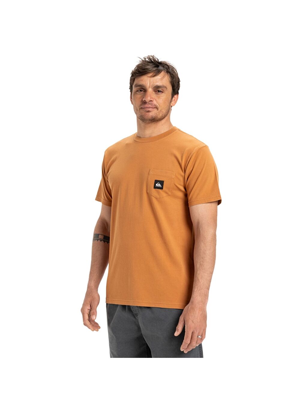 Turuncu Salt Water Pocket Erkek Tişört-1