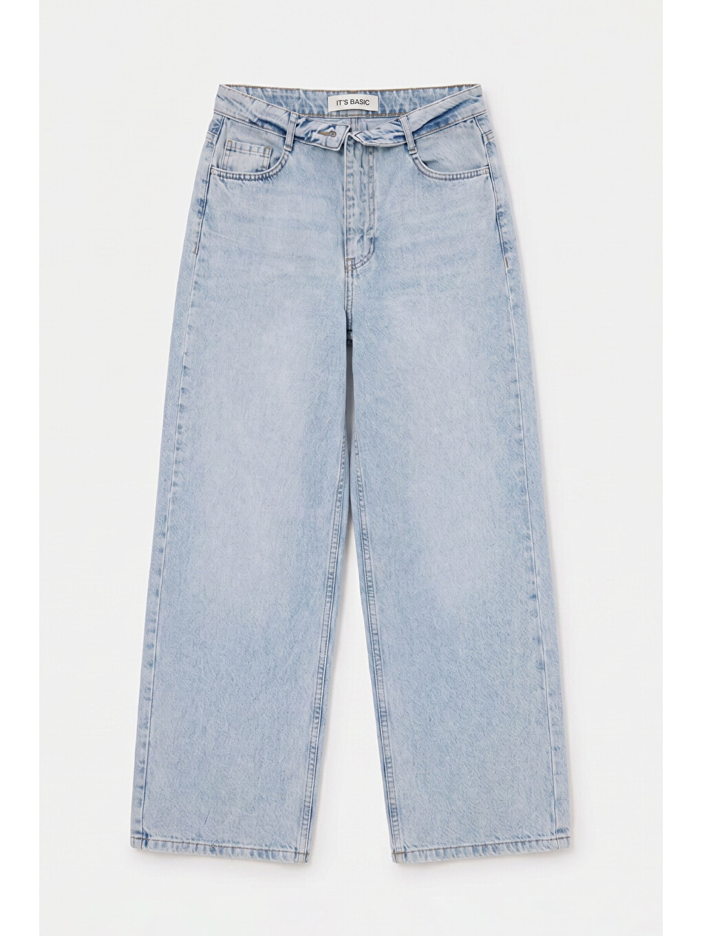 Mavi Kadın 4s6-3 Straight Fit Kemer Detaylı Özel Tasarım Denim Jean-5