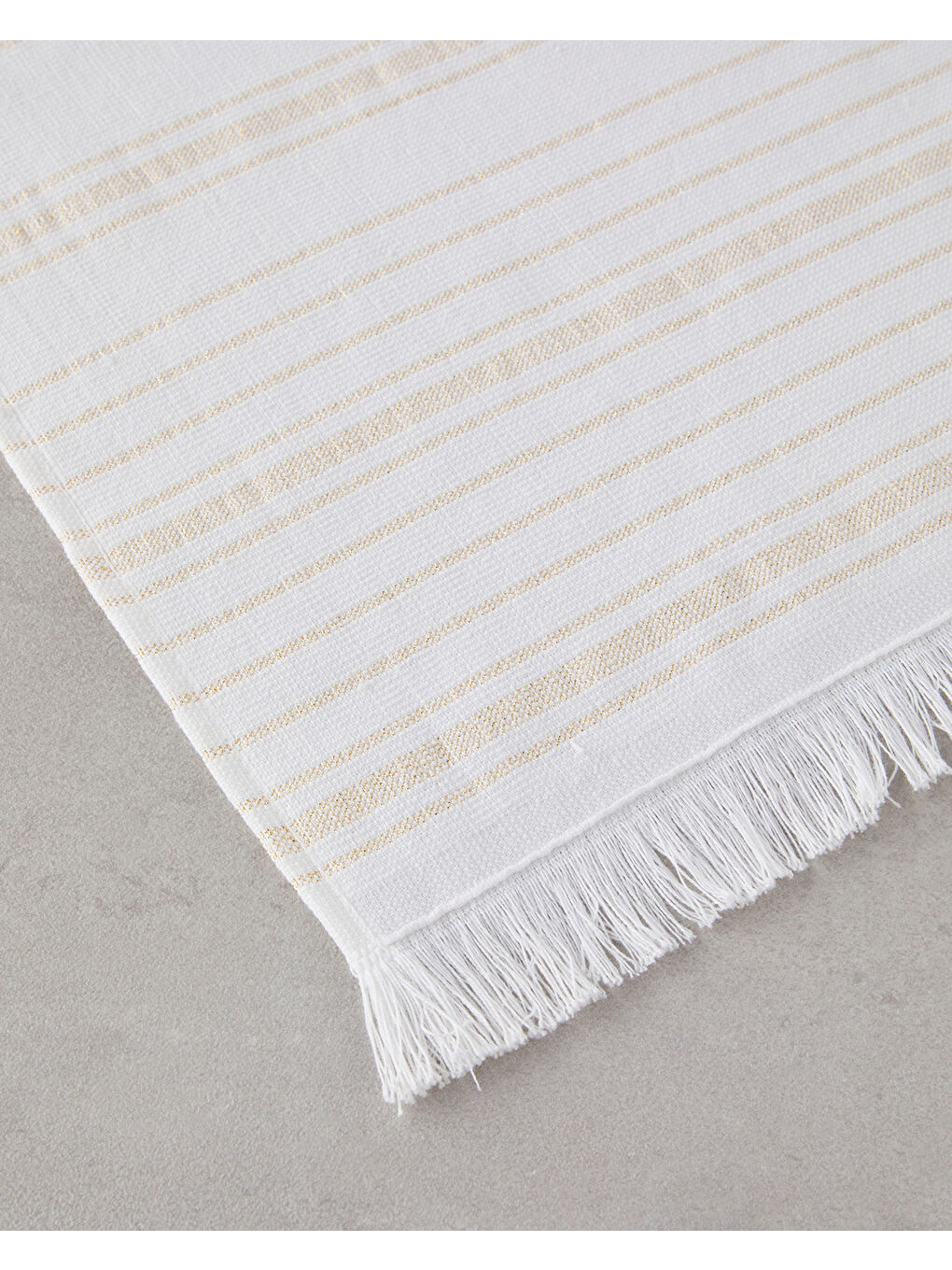 Sarı Glowise Pamuk Polyester Kurulama Bezi 30x50 cm Gold-1
