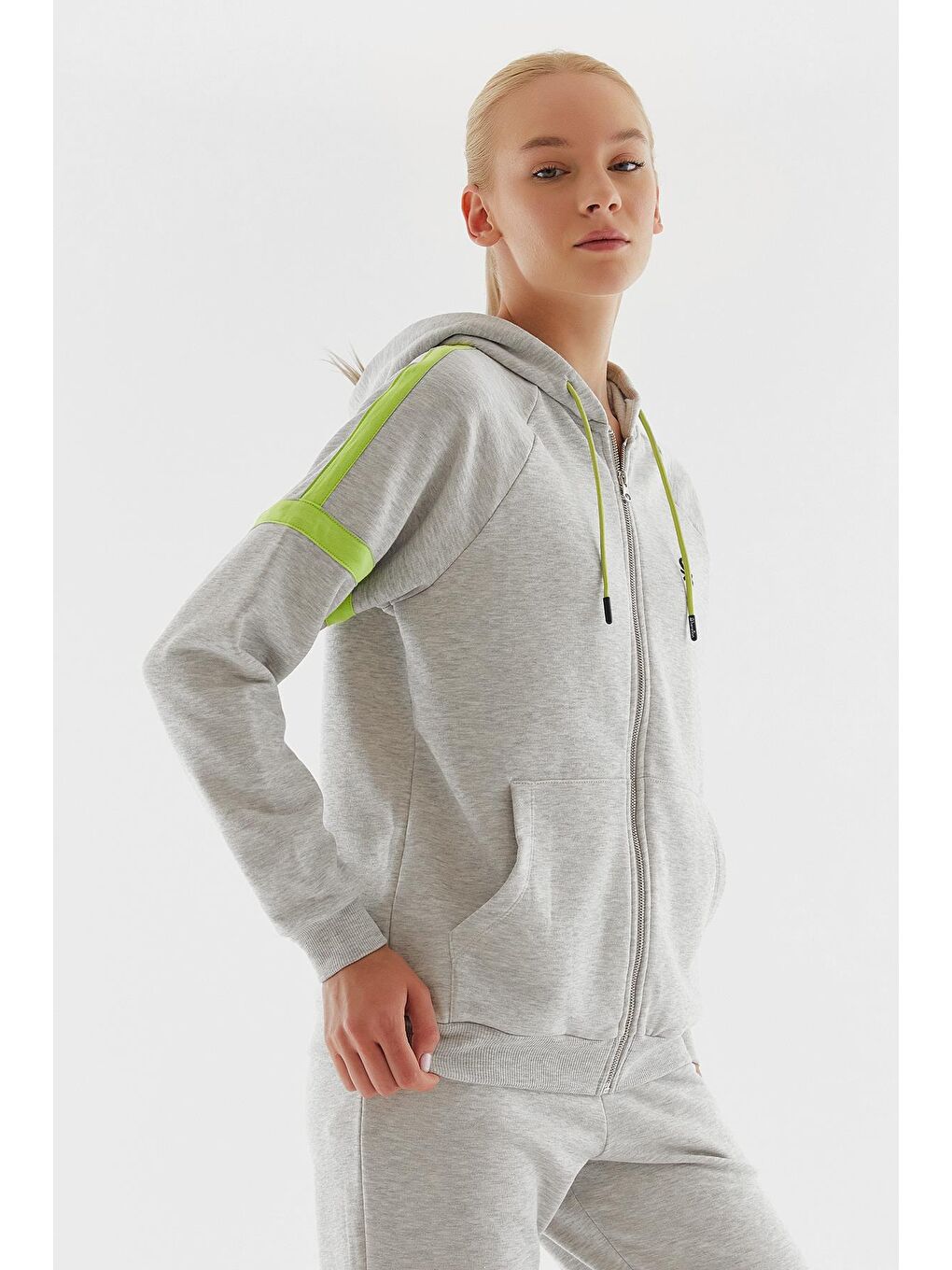 Gri Kadın Sweatshirt-7