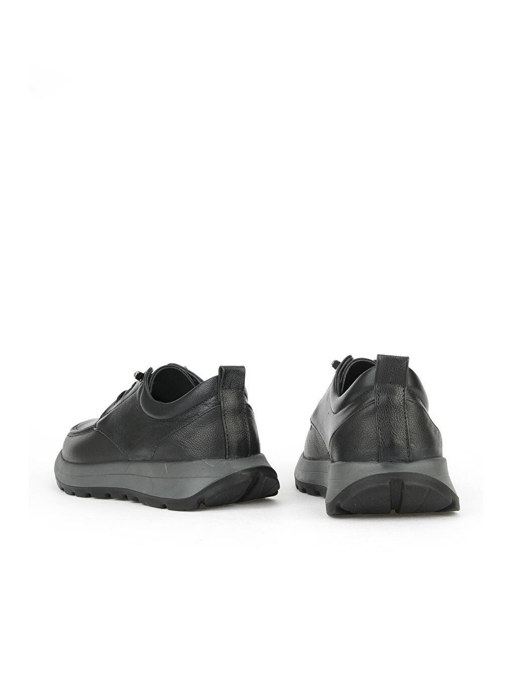 Erkek Hakiki Deri Konfor Ayakkabı 15310Z809 Siyah-2