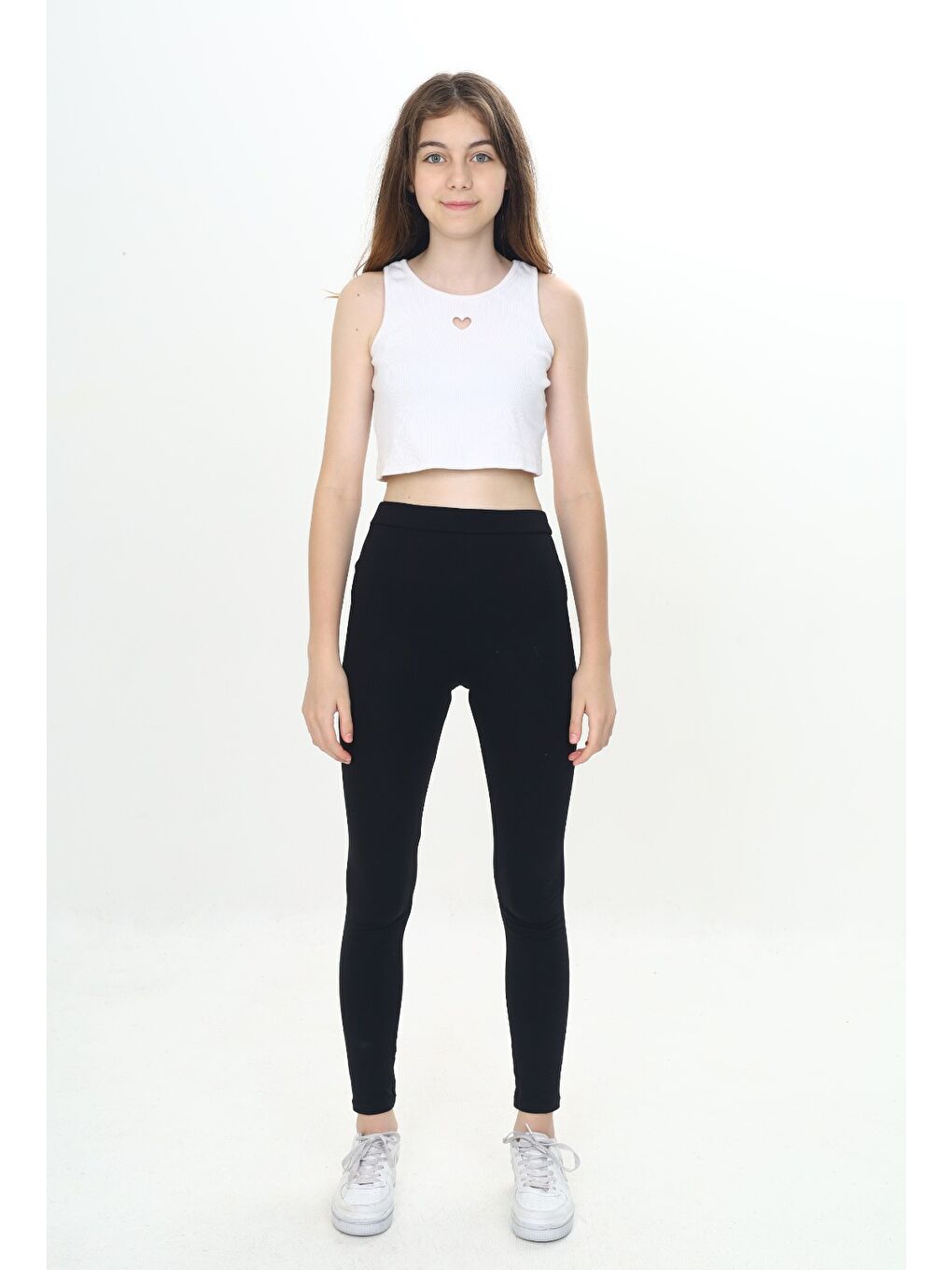 Siyah Kız Çocuk Tayt-2