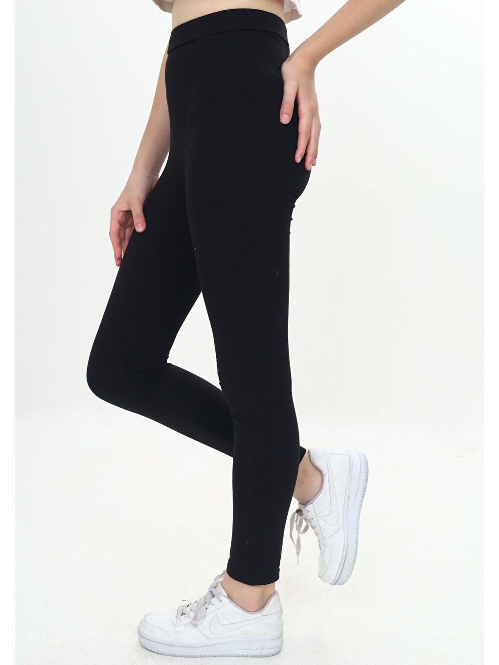 Siyah Kız Çocuk Tayt-3