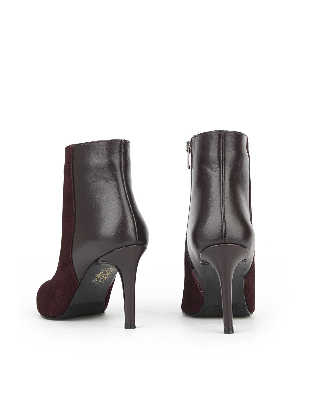 Kadın Hakiki Deri Bot 1531030Z25104 Bordo-2