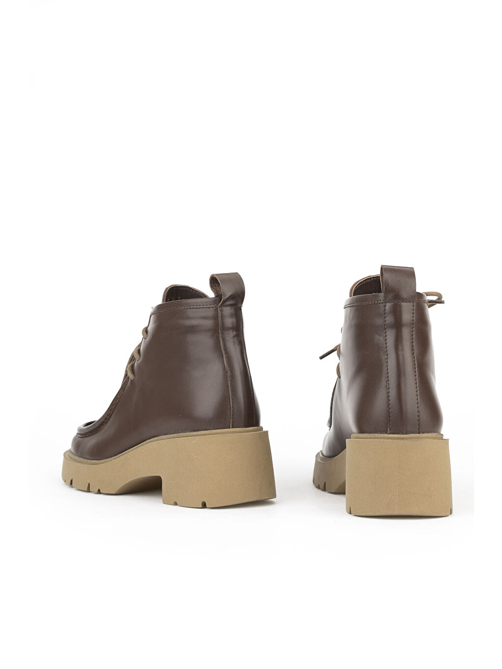 Kahverengi Kadın Hakiki Deri Bot 1531030Z2590 Kahve-2